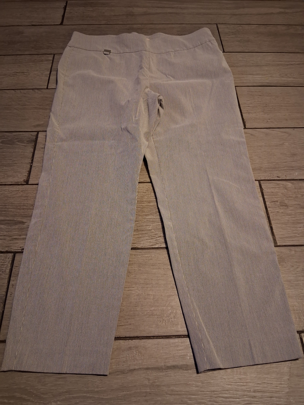 Philosophy Blue/White Pinstripe Chinos